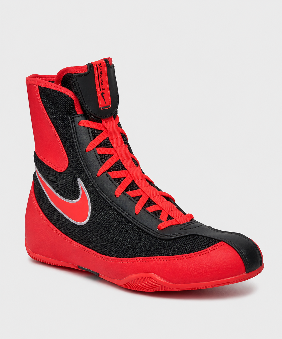 Chaussures de Boxe Semi-Montantes Nike Machomai 2 - Orange/Noir