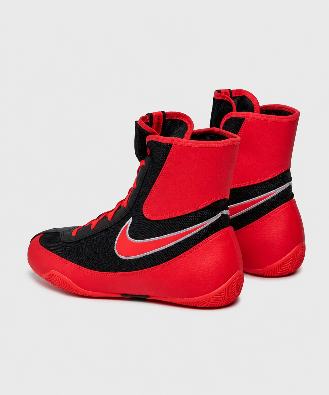 Chaussures de Boxe Semi-Montantes Nike Machomai 2 - Orange/Noir