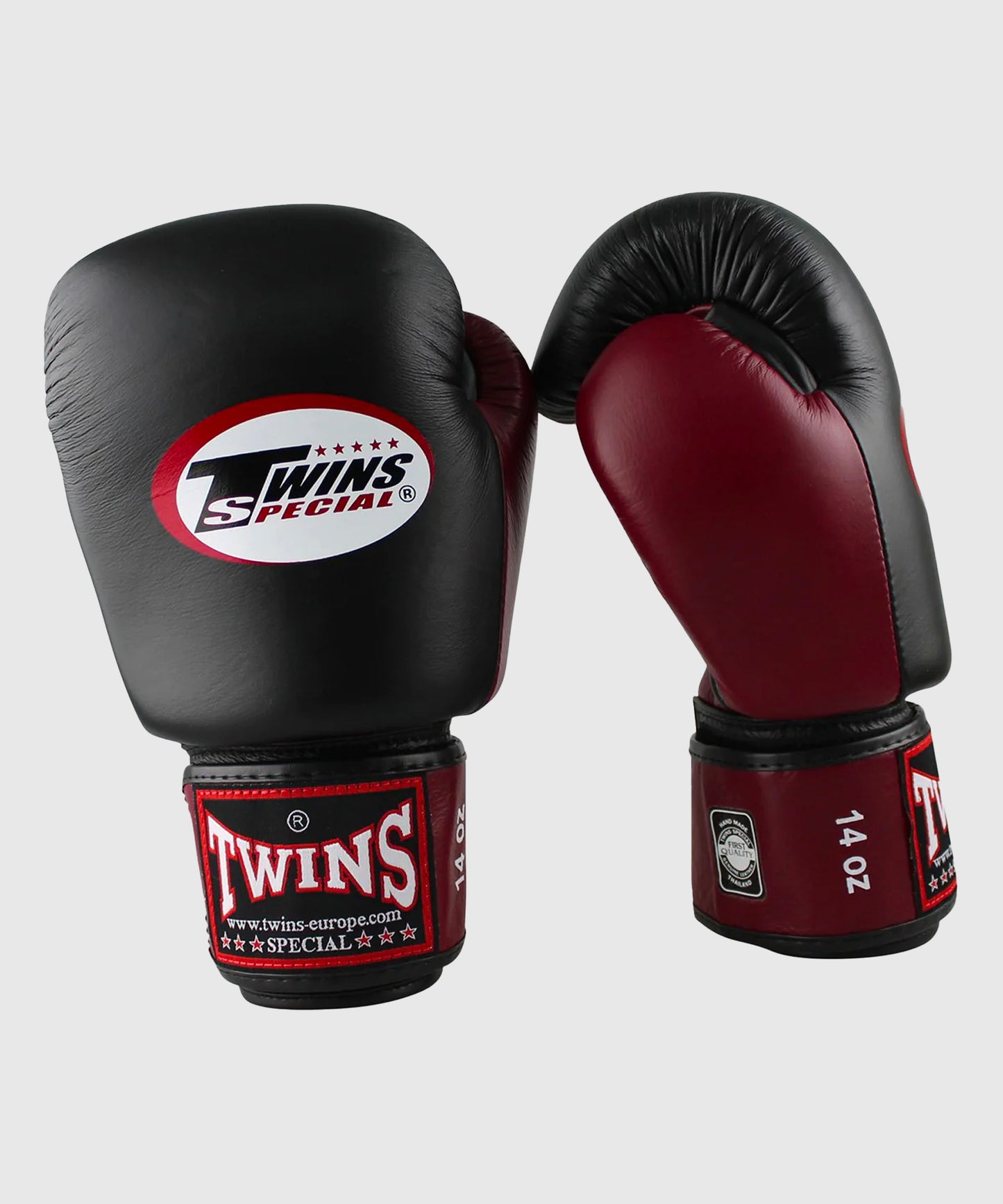 Gants de boxe Twins BGVL-3 - Noir/Bordeaux