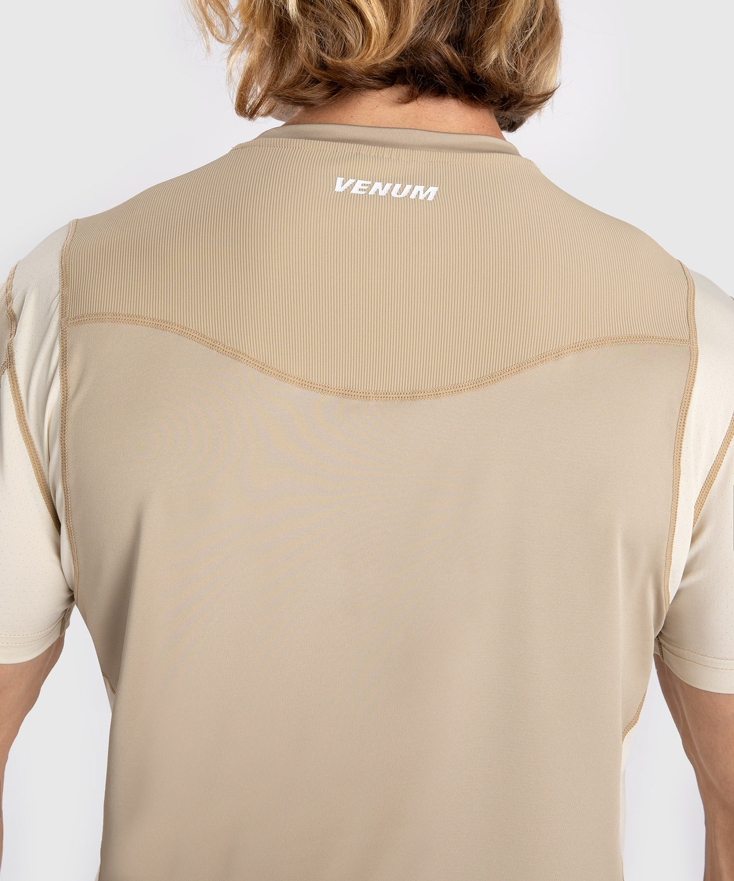 T-shirt Dry-Tech pour Hommes Venum Tempest - Beige/Sable