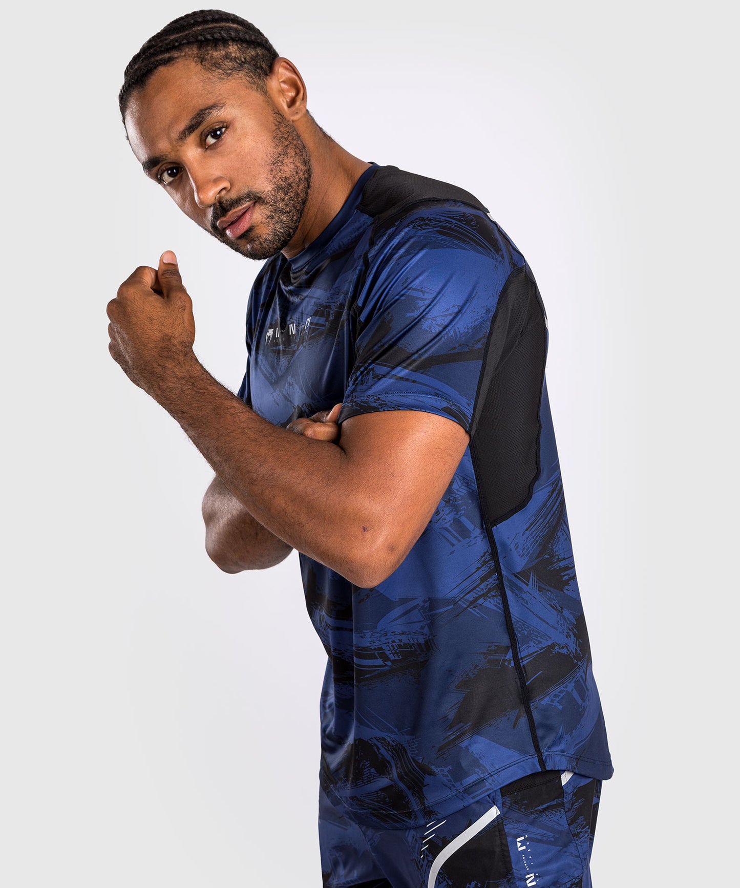 Venum Electron 3.0 Dry-Tech T-Shirt - Marineblau