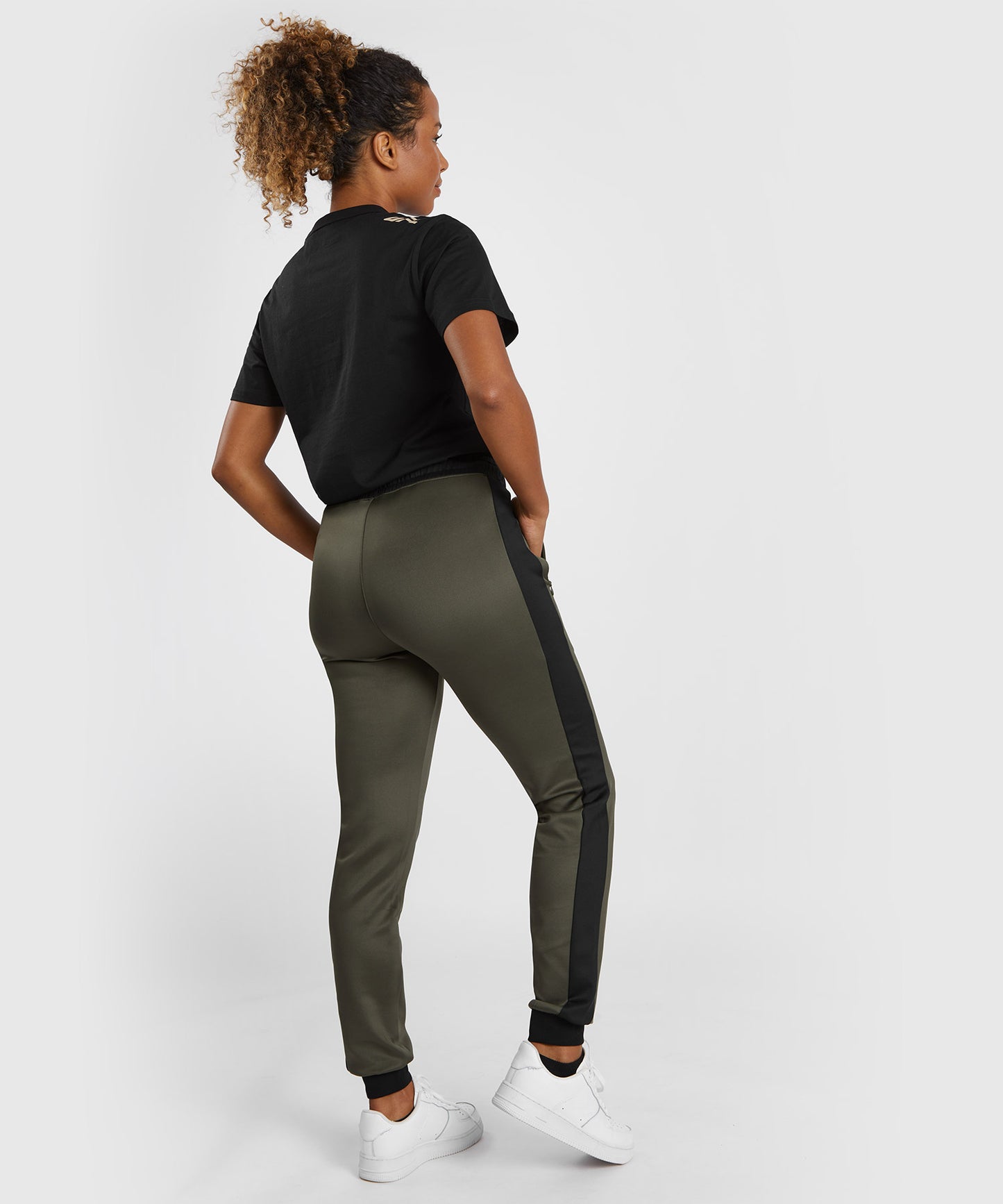 UFC Adrenaline by Venum Fight Week Women’s Performance Jogging Pants - Khaki/Bronze