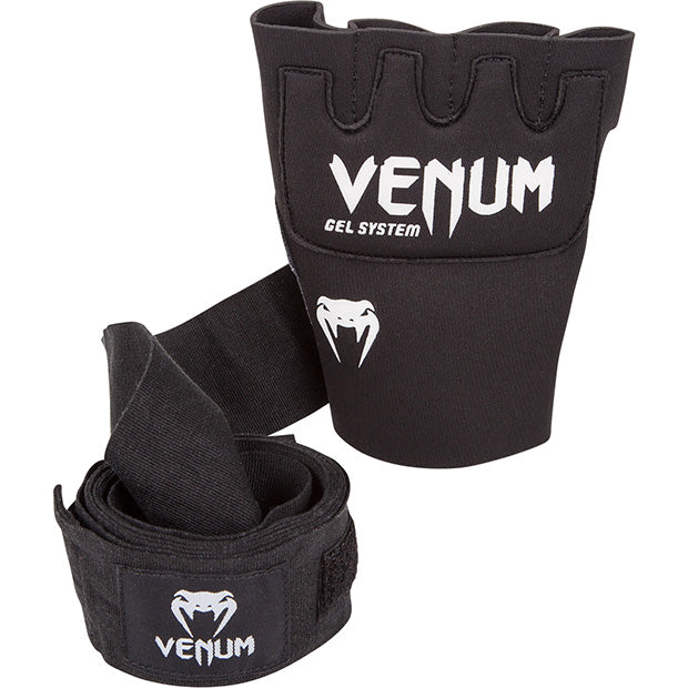 Venum Kontact Vendas de Boxeo con Gel (Talla Única) – Negro