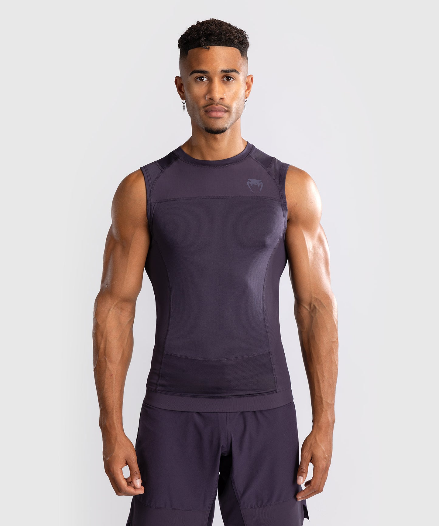 Venum G-Fit Air Herren Ärmelloses Rashguard - Tiefpurpur