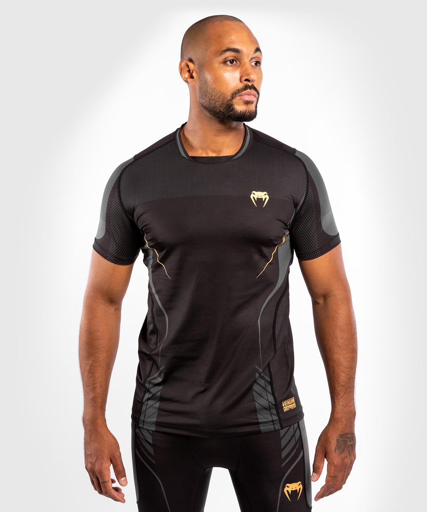 T-shirt Dry Tech Venum Athletics – Noir/Or