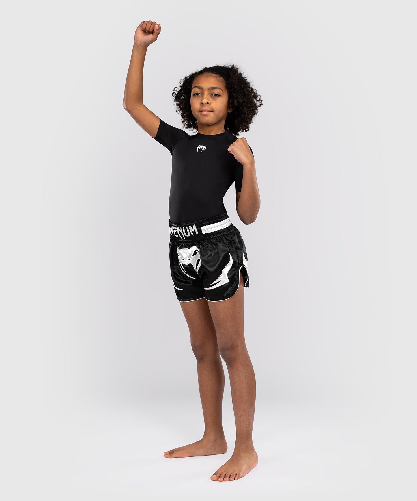 Venum Inferno Pantalones de Thai para Niños - Negro