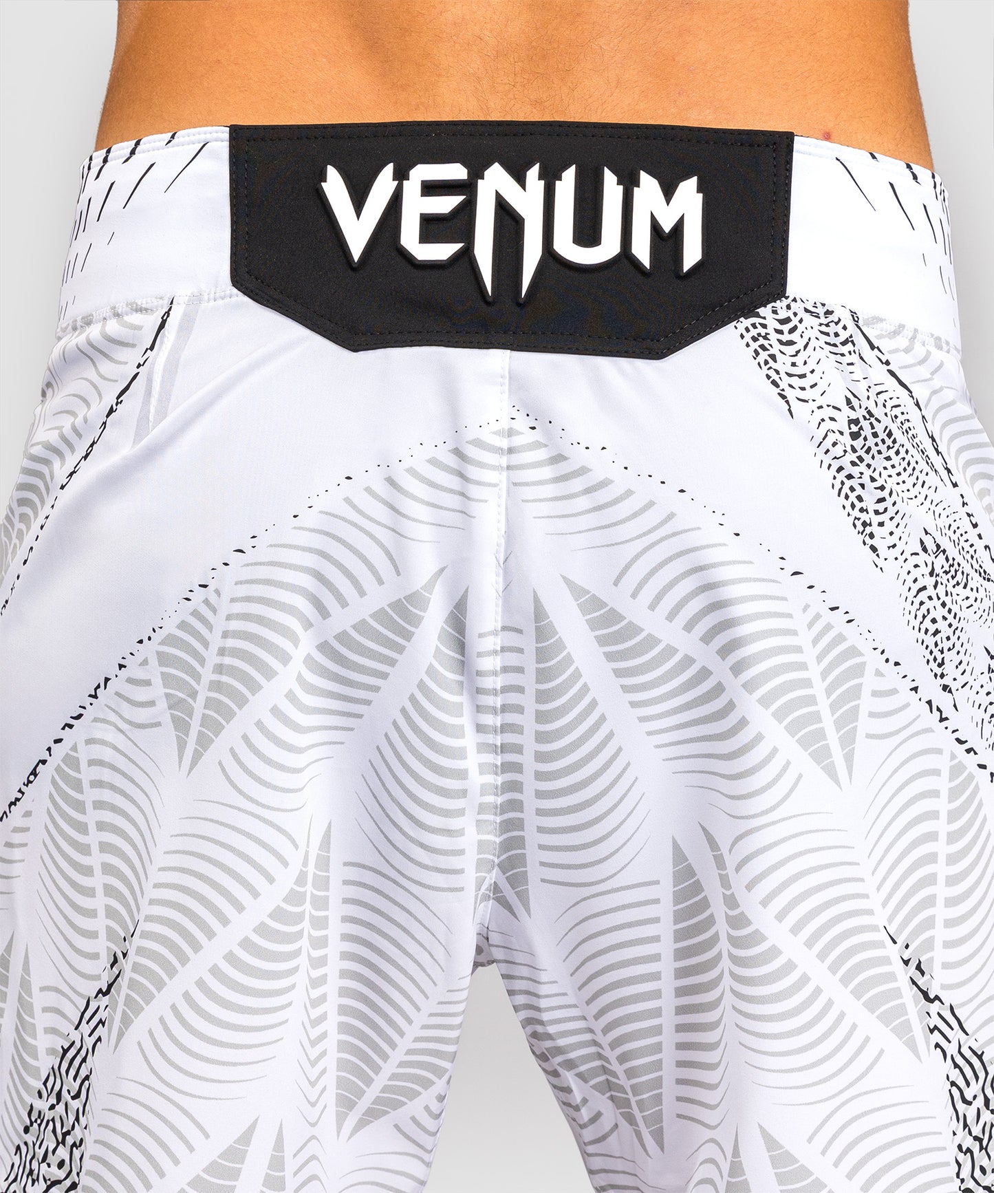 Short de combat coupe courte Homme UFC Zenith by Venum Authentic Fight Night - Blanc