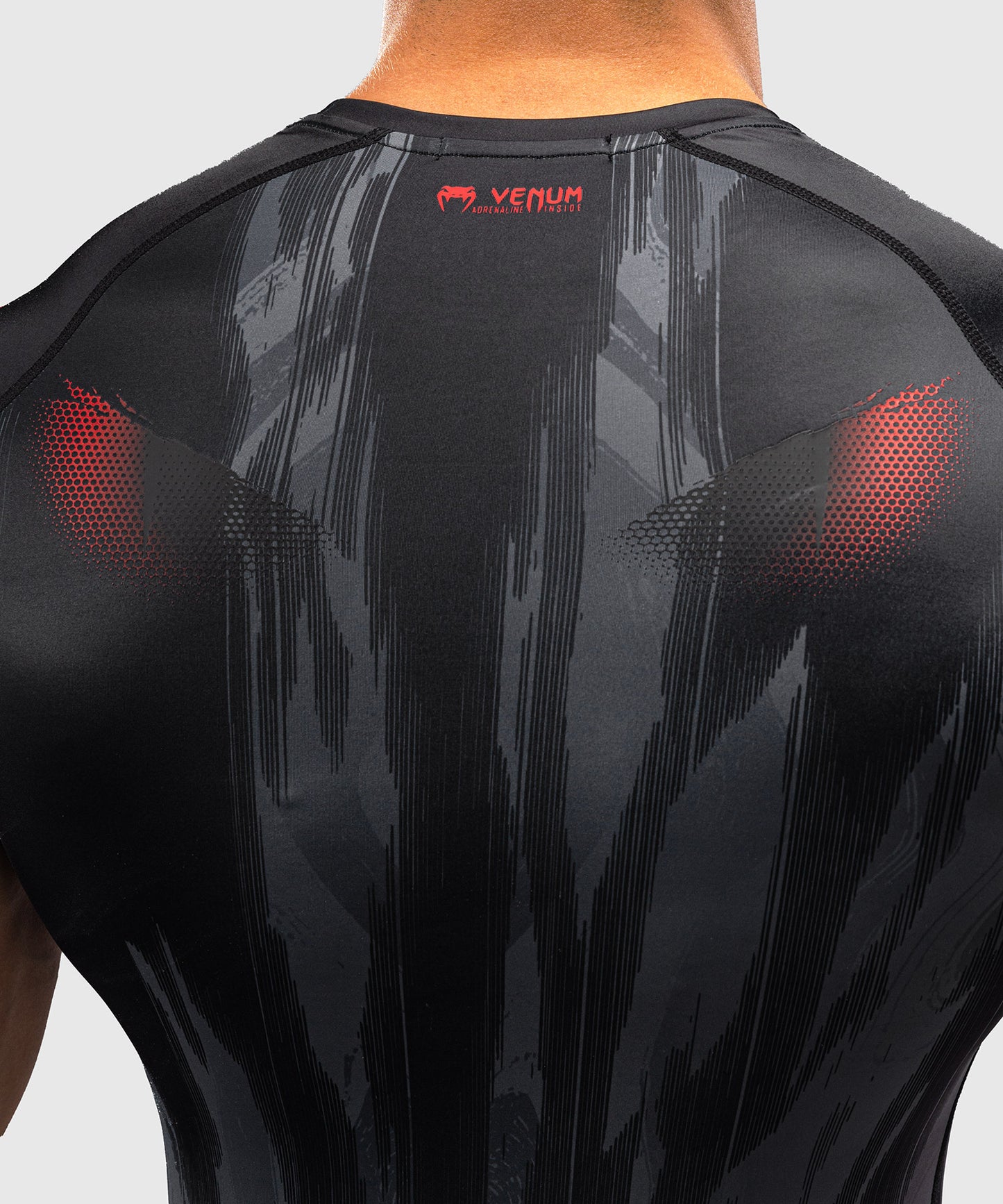 Venum Demon Rashguard de Manga Corta - Negro/Gris
