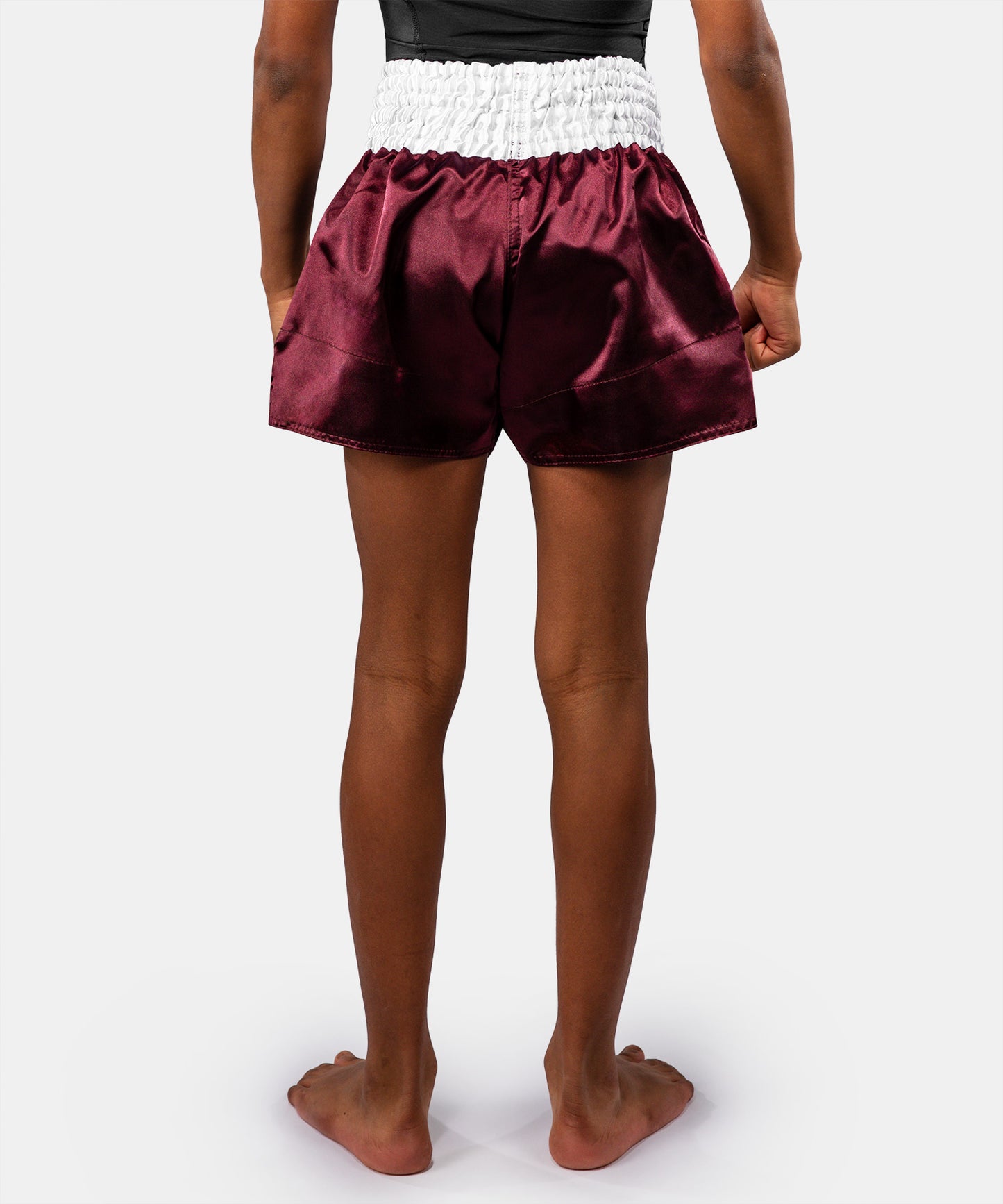 Venum Classic Muay-Thai-Shorts für Kinder – Burgunder