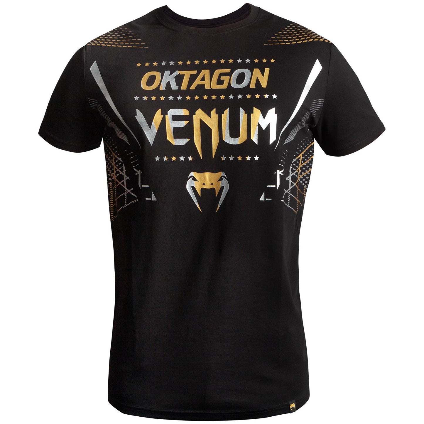 Venum Oktagon T-shirt - Black/Gold/Silver