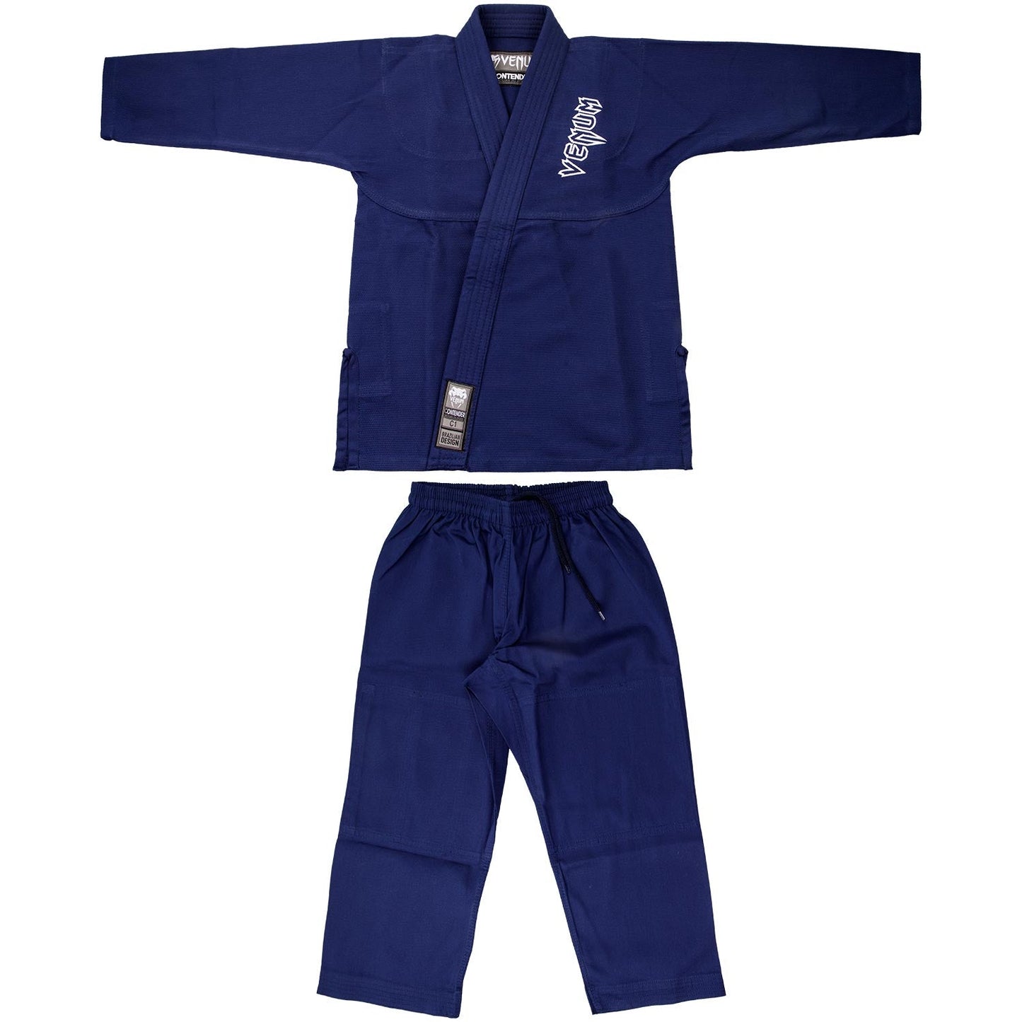 Venum Contender Kids BJJ Gi (Weißer Gürtel angeboten) - Marineblau