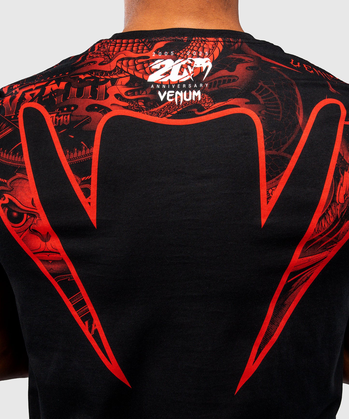 T-shirt Venum 20th Anniversary - Noir/Rouge
