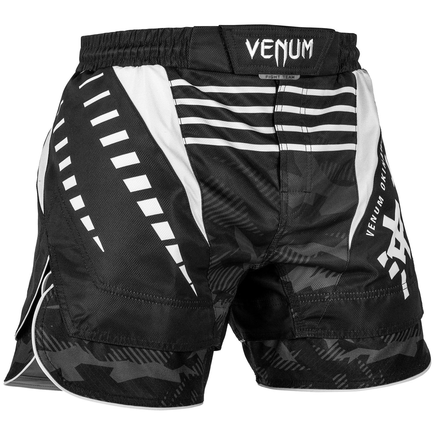 Fightshort court Venum Okinawa 2.0 - Noir/Blanc