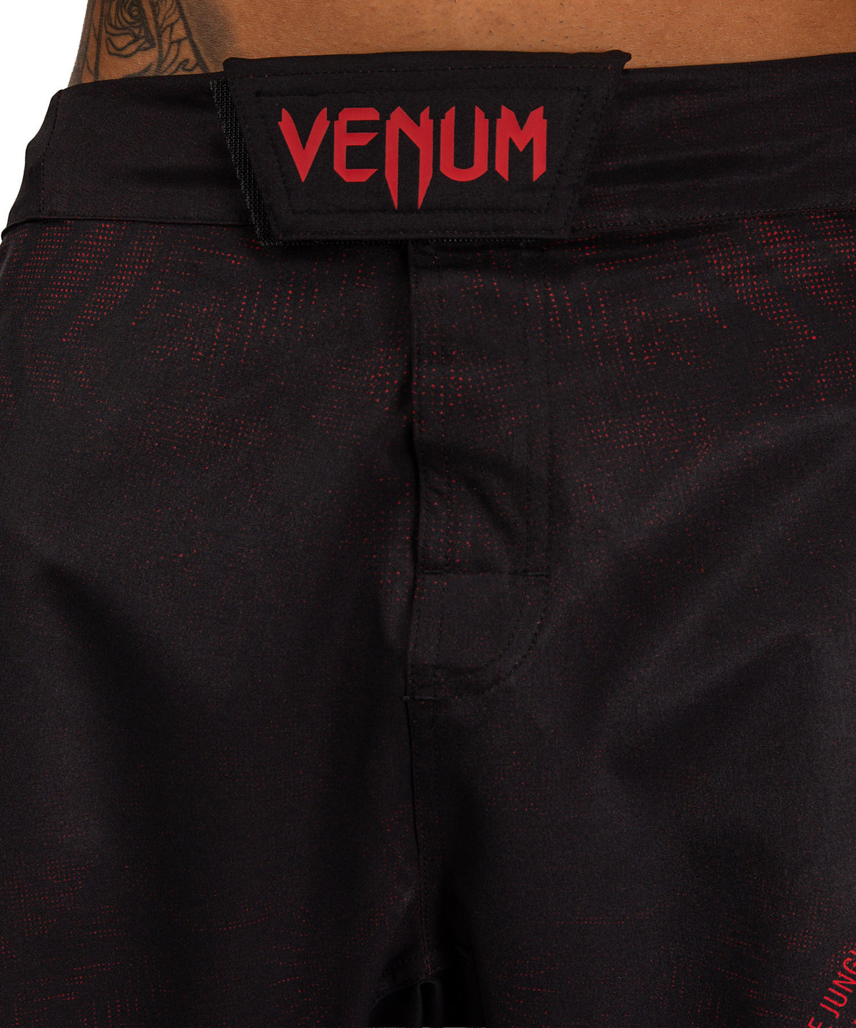 Short de MMA Venum Amazonia Reborn - Noir/Rouge