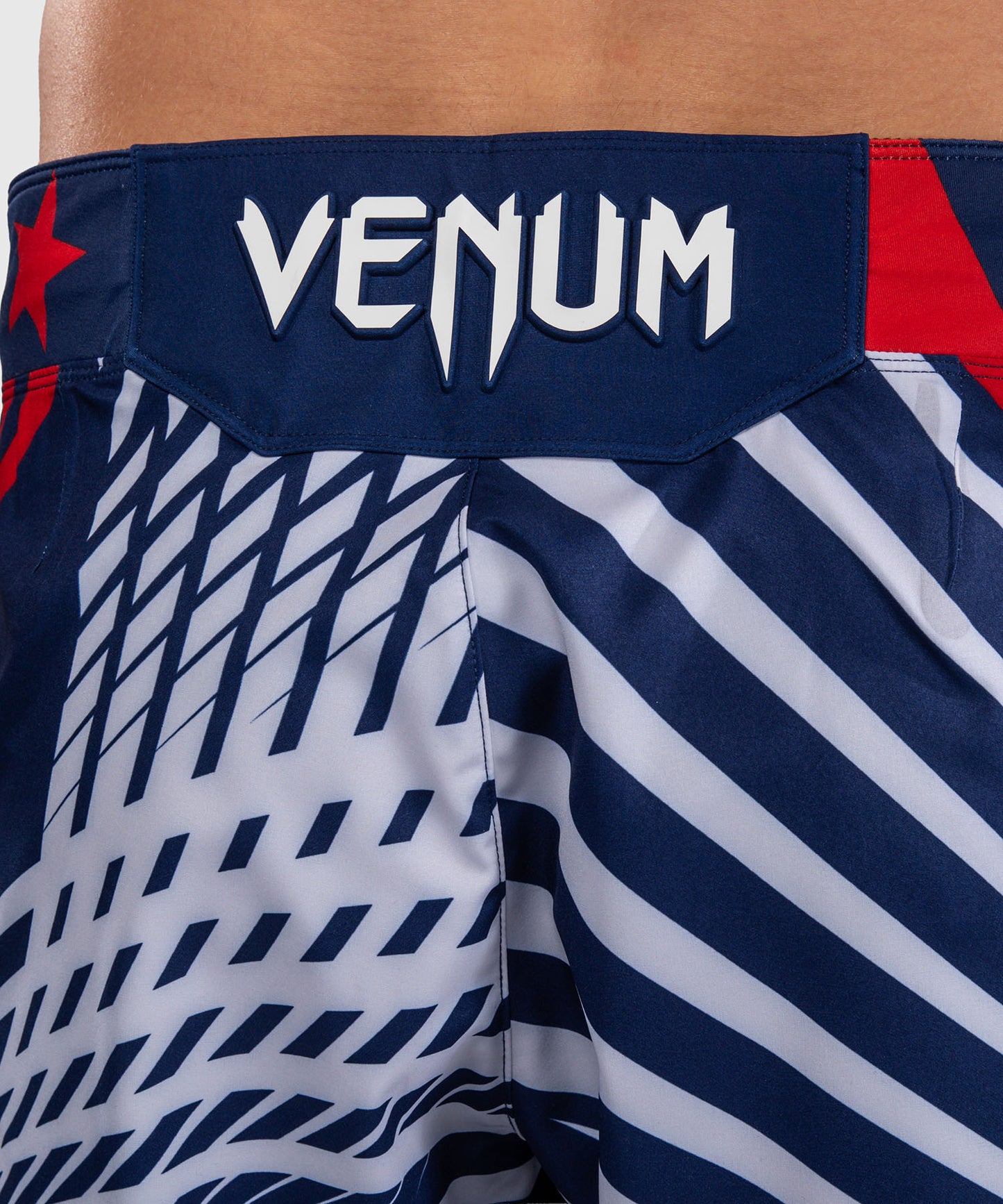 Official UFC Freedom 250 by Venum Authentic Fight Night Pantaloncini da combattimento taglio corto da uomo - Blu