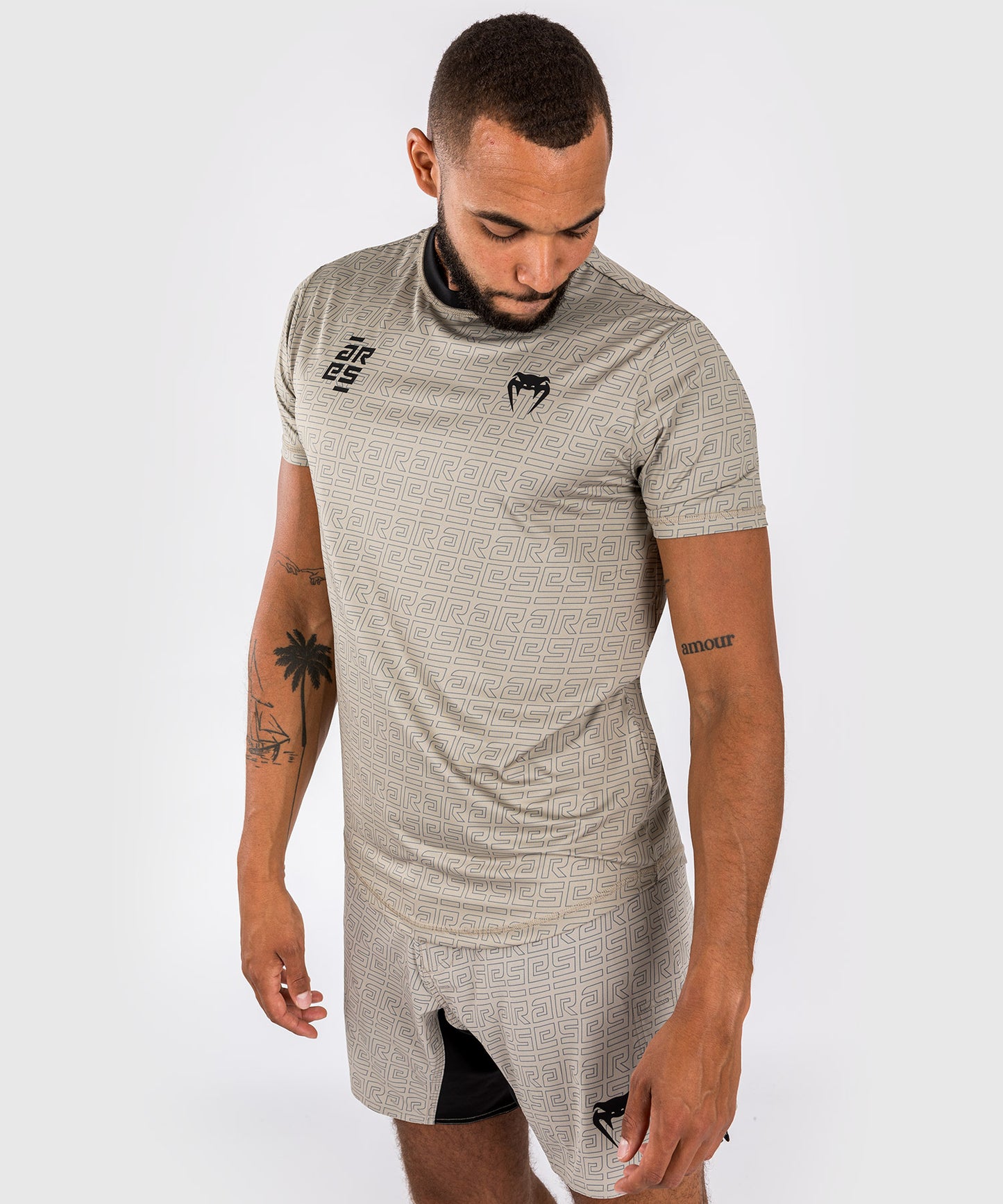 T-shirt Dry Tech Venum x Ares 2.0 - Sable