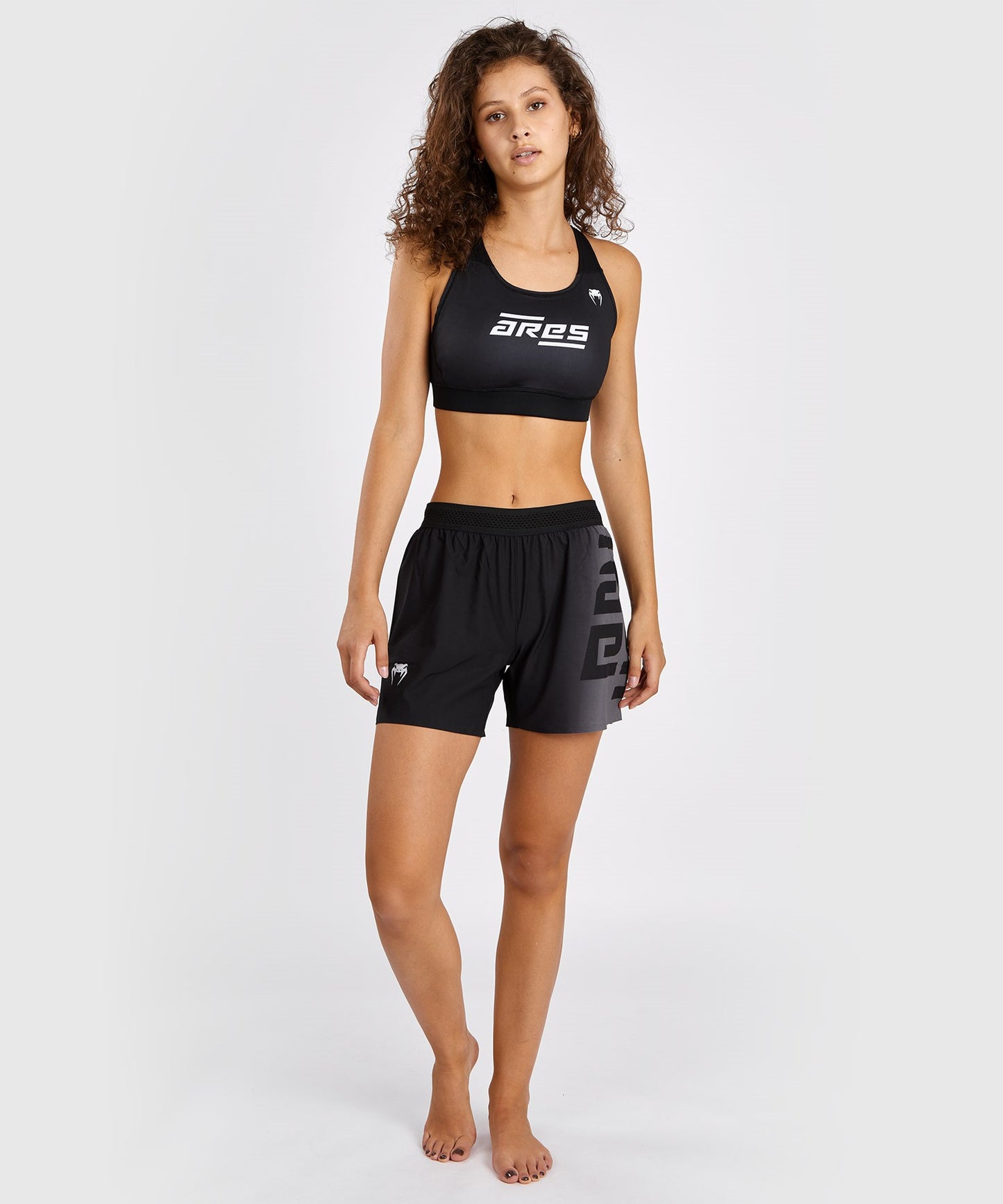 Venum x Ares Fightshort Für Damen – Schwarz