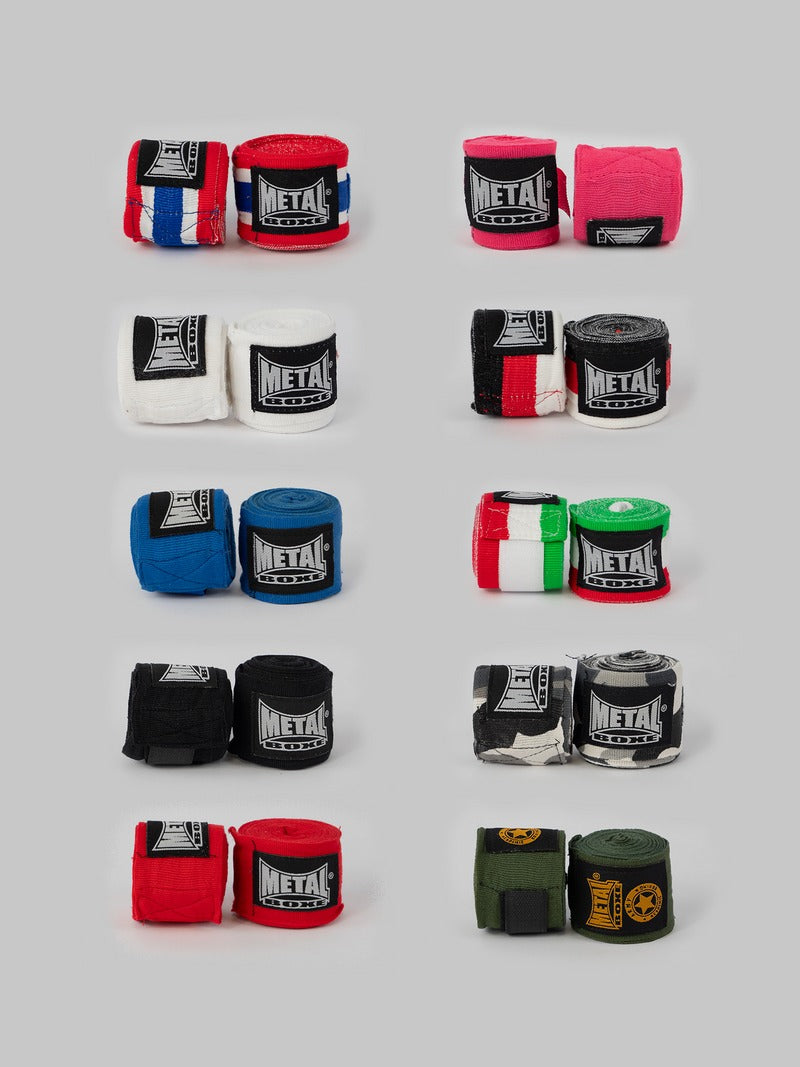 Metal Boxe Boxbandagen – 2,5 m – Schwarz