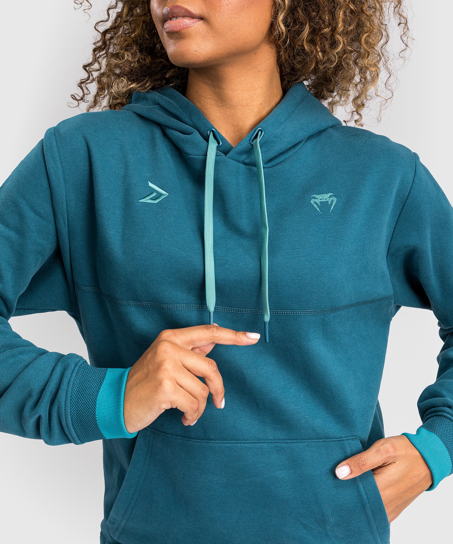 Sweat à capuche Venum x Demi - Bleu azur