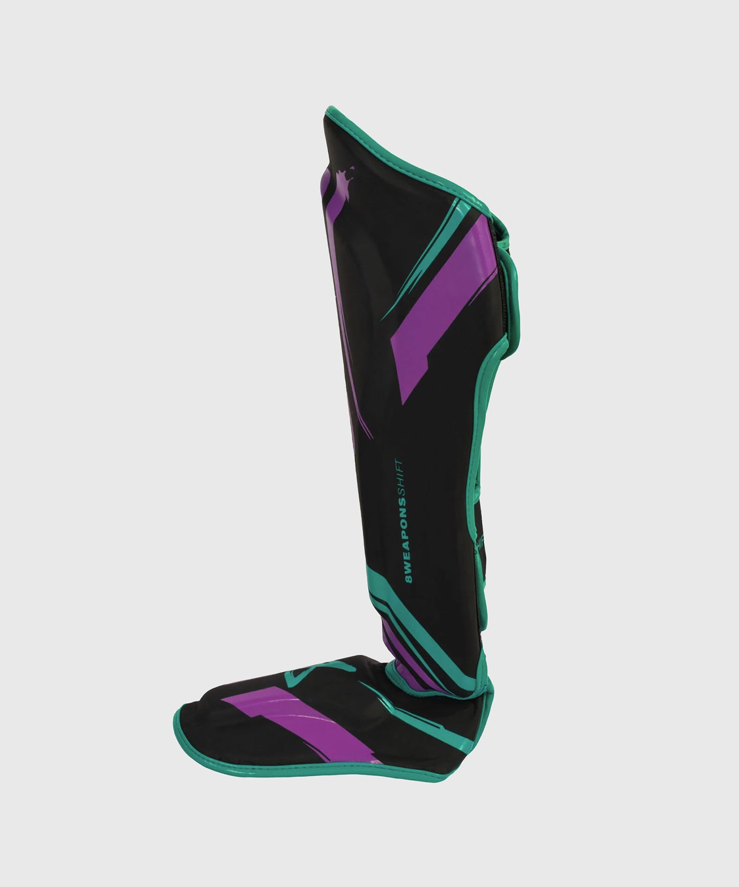 8 Weapons Shift Cyber Schienbeinschoner - Schwarz/Violett