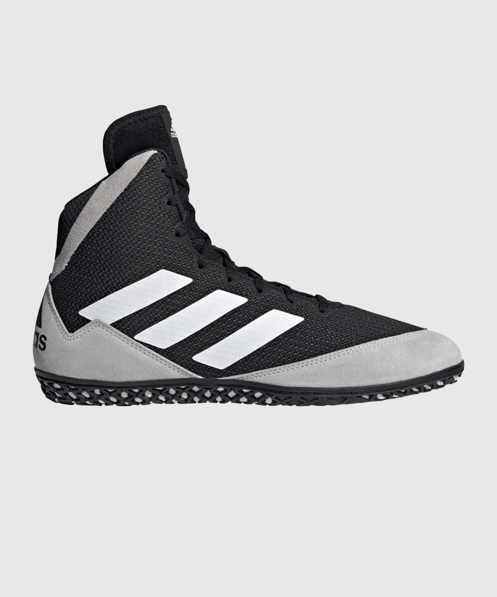 Adidas Mat Wizard 5 Calzado de Lucha - Negro/Blanco
