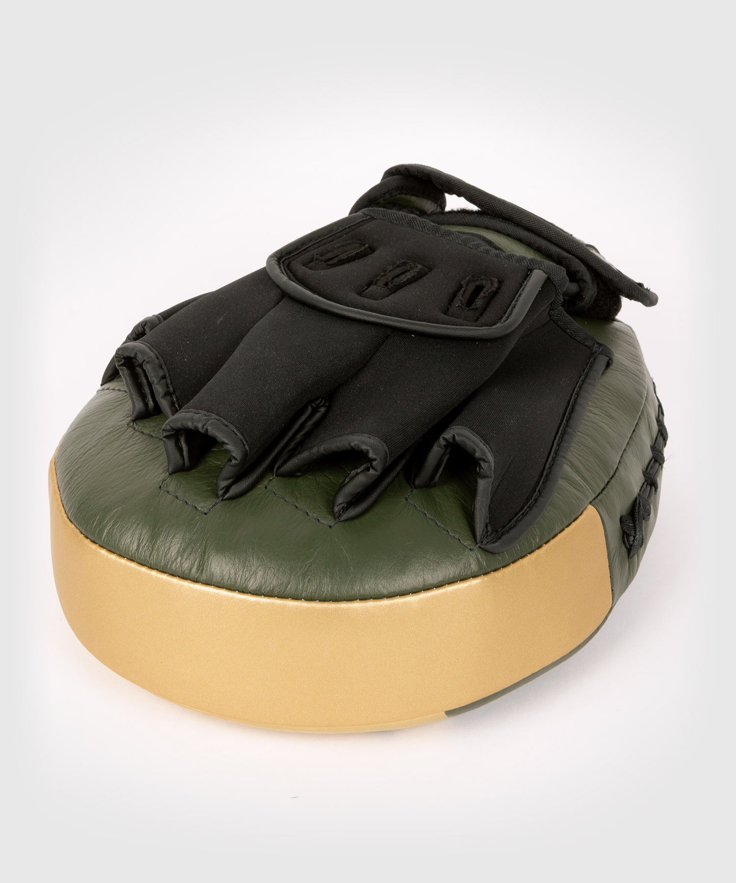 Venum Pro Boxhandschuhe Big Punch Pratzen (Paar) - Khaki/Gold
