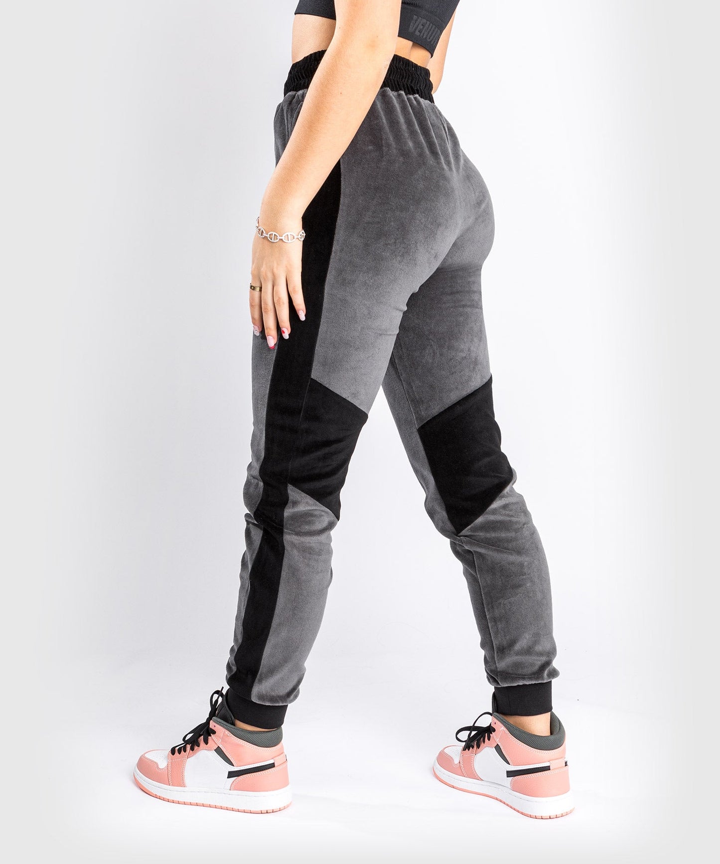Venum Camoline 2.0 Velvet Joggers Jogginghose - Damen - Grau Schwarz