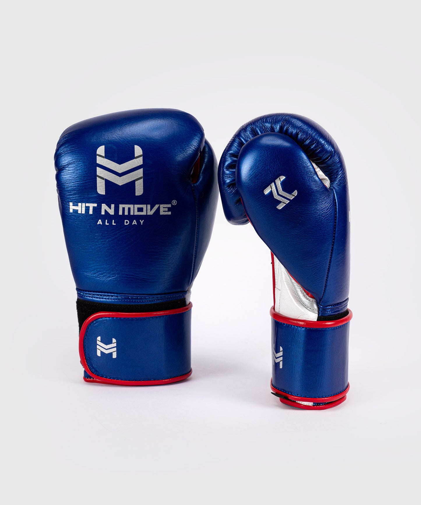Gants de Boxe Hit N Move All Day® Pro Agility - Bleu/Blanc/Rouge