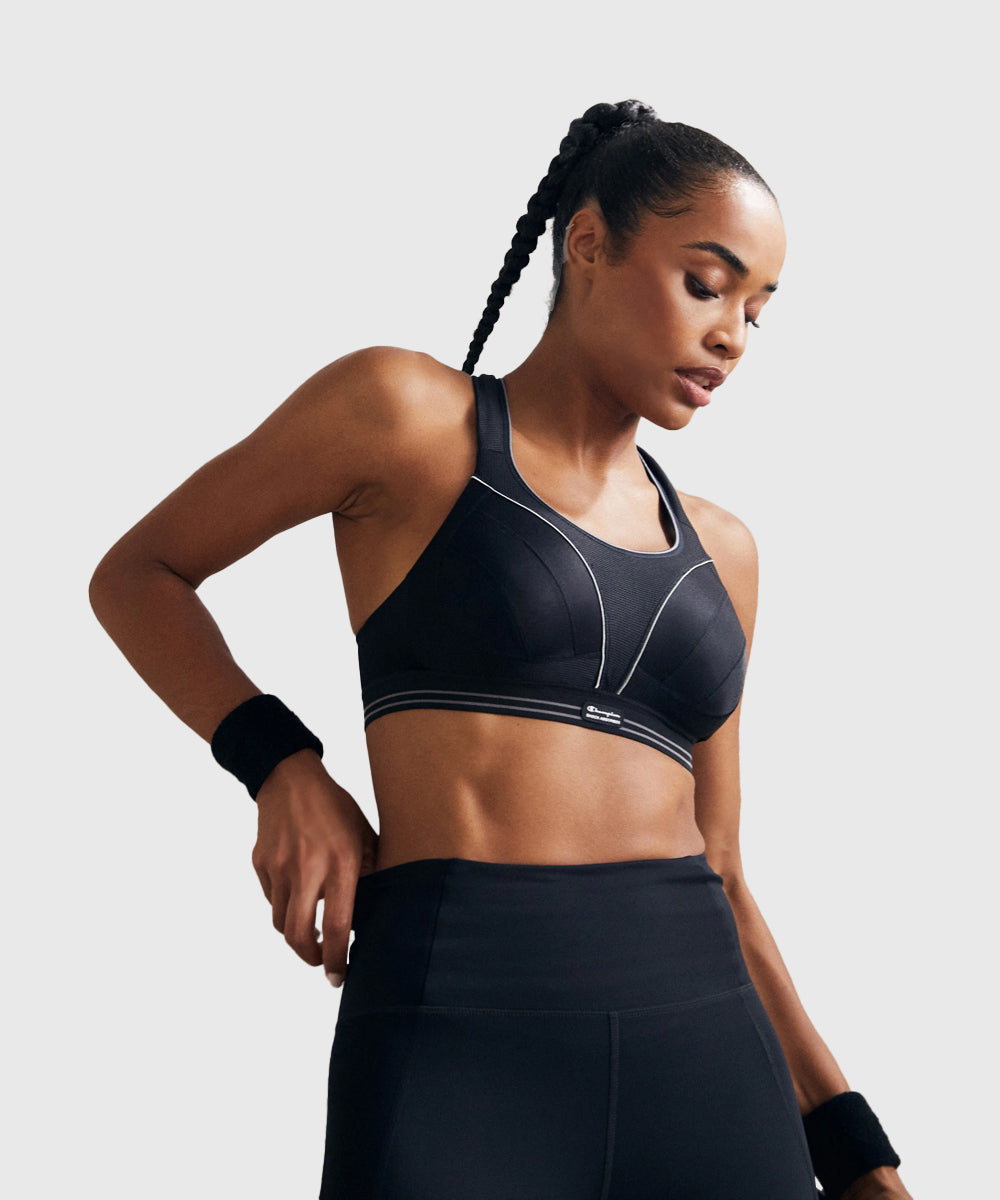 Champion Brassière Shock Absorber Ultimate Run - Schwarz