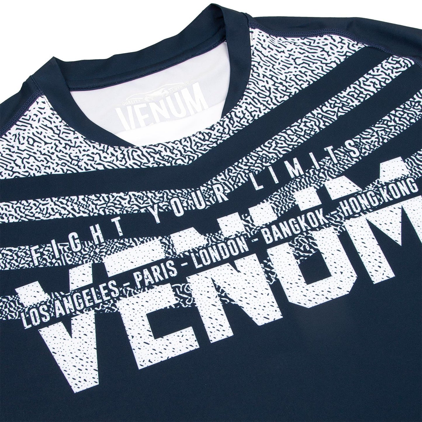 Dry Tech Venum Signature T-shirt - Navy/White