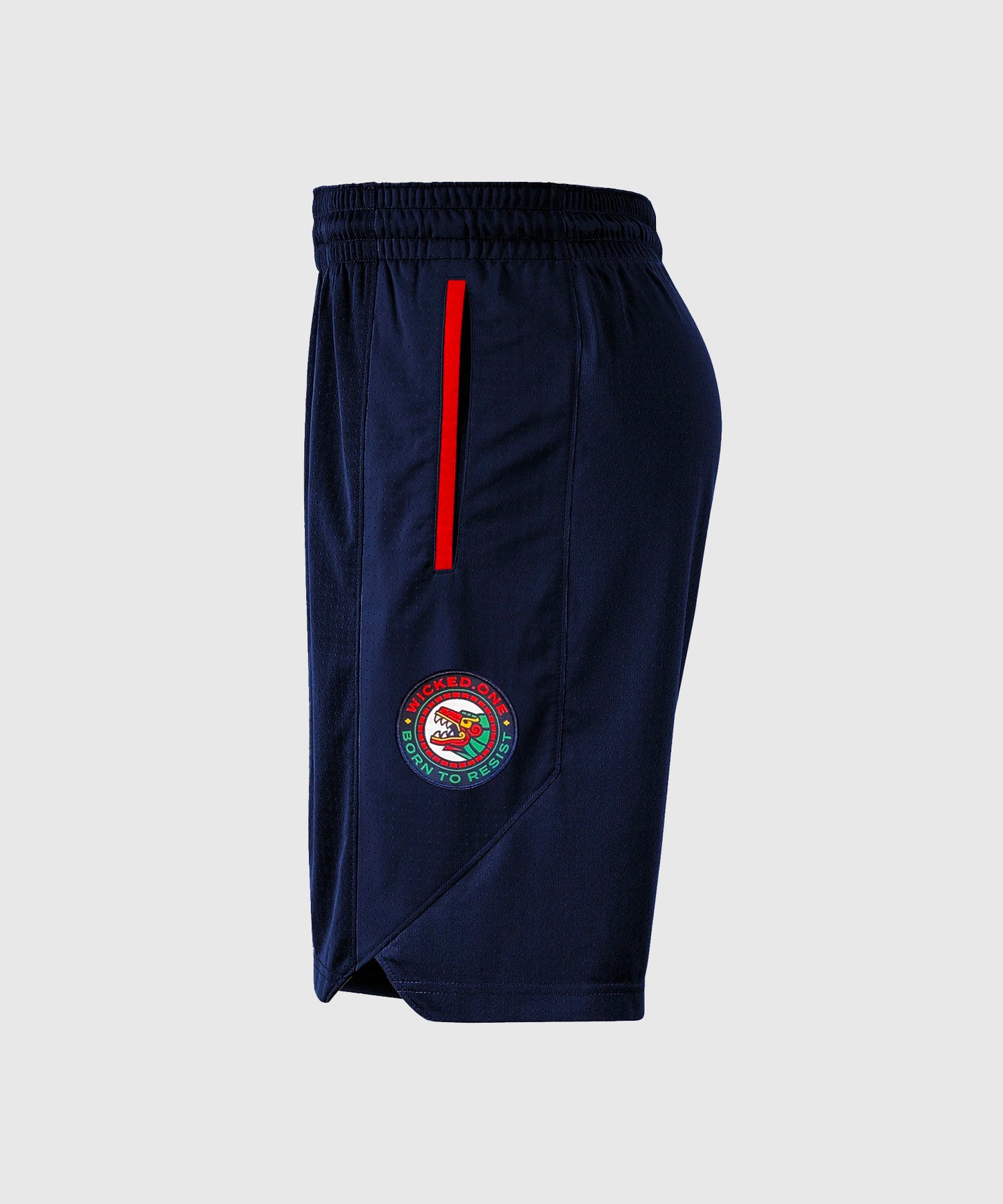 Wicked One Guerrero Fight-Shorts - Navyblau
