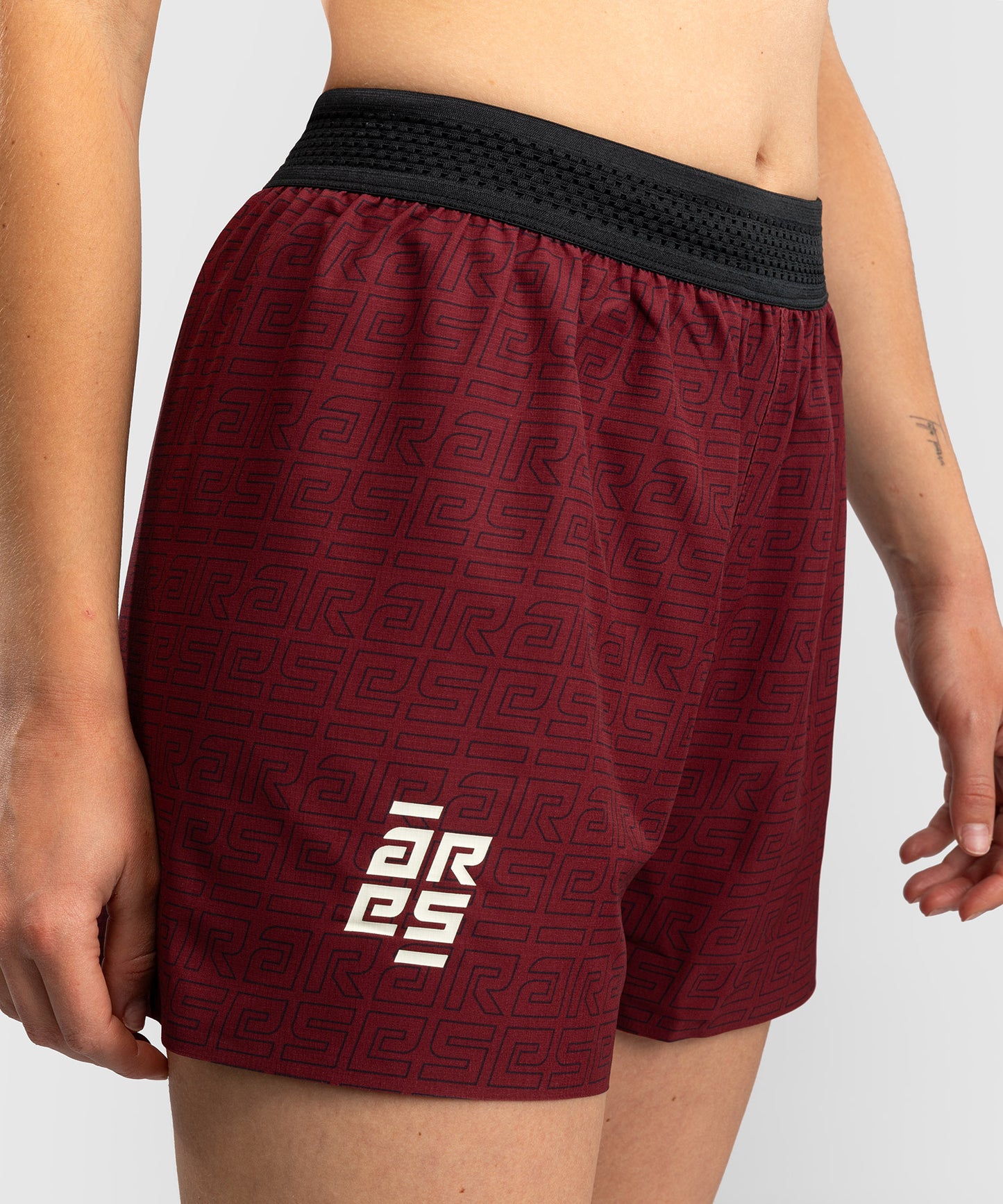 Venum x Ares Women’s Training Shorts - Burgundy
