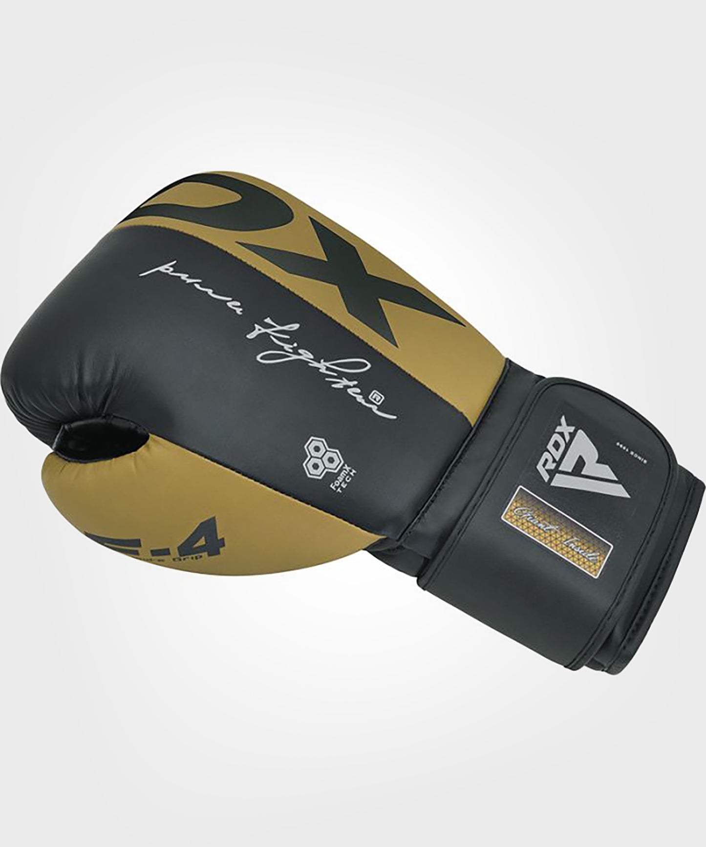 RDX F4 Guantoni da Boxe - Nero/Oro