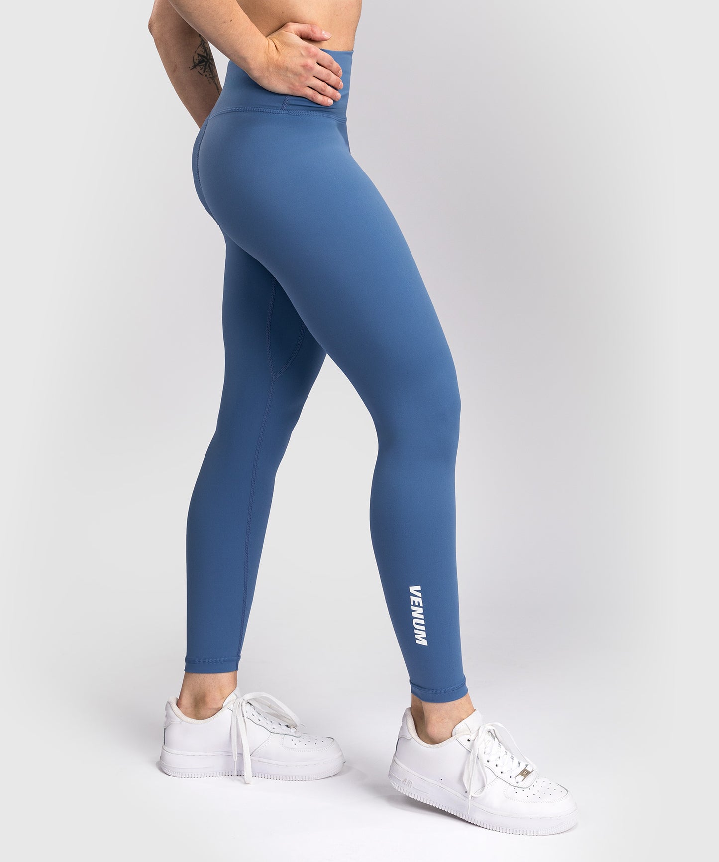 Venum Essential Leggings para Mujer - Azul Tormenta