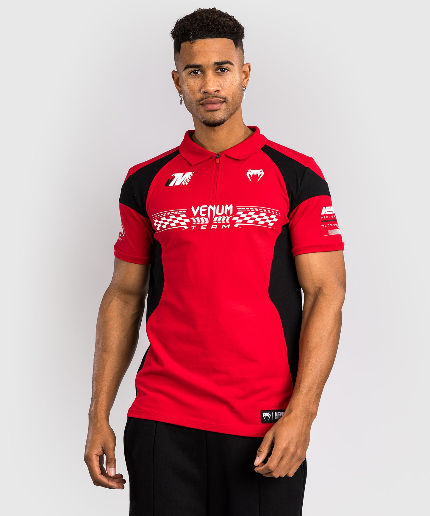 Polo en Coton Venum Motorsport - Rouge Vif