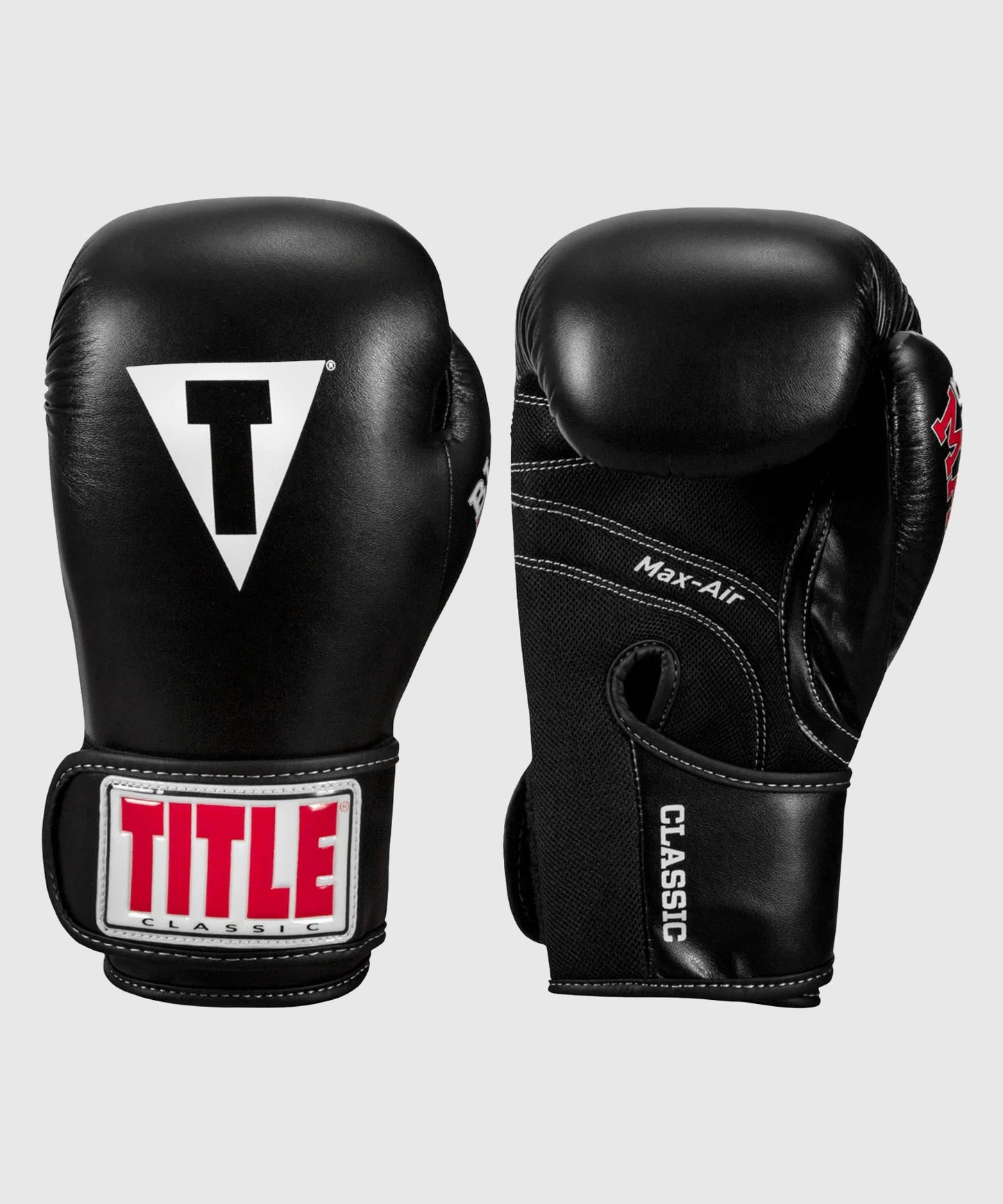 Title Boxing Black-Max Guantes de Boxeo - Negro