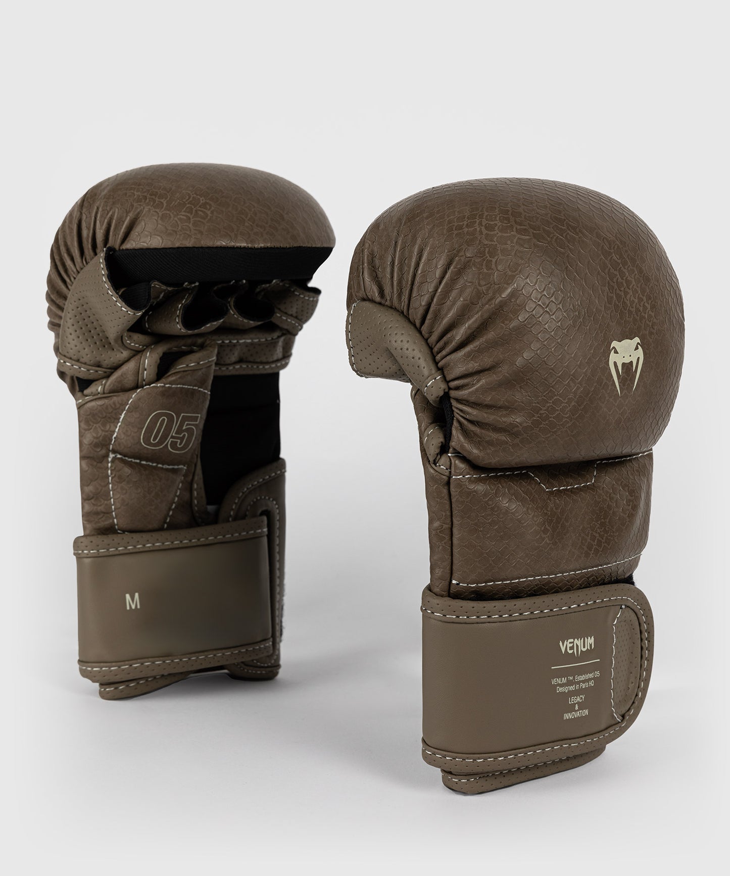 Venum Impact Evo Scales Guantoni da Sparring MMA - Grigio scuro