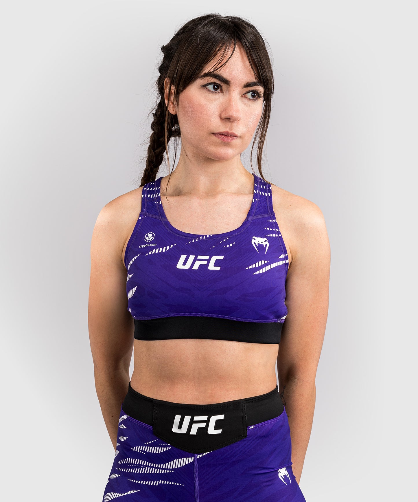 UFC Fusion by Venum Authentic Fight Night Women’s Sports Bra - Purple