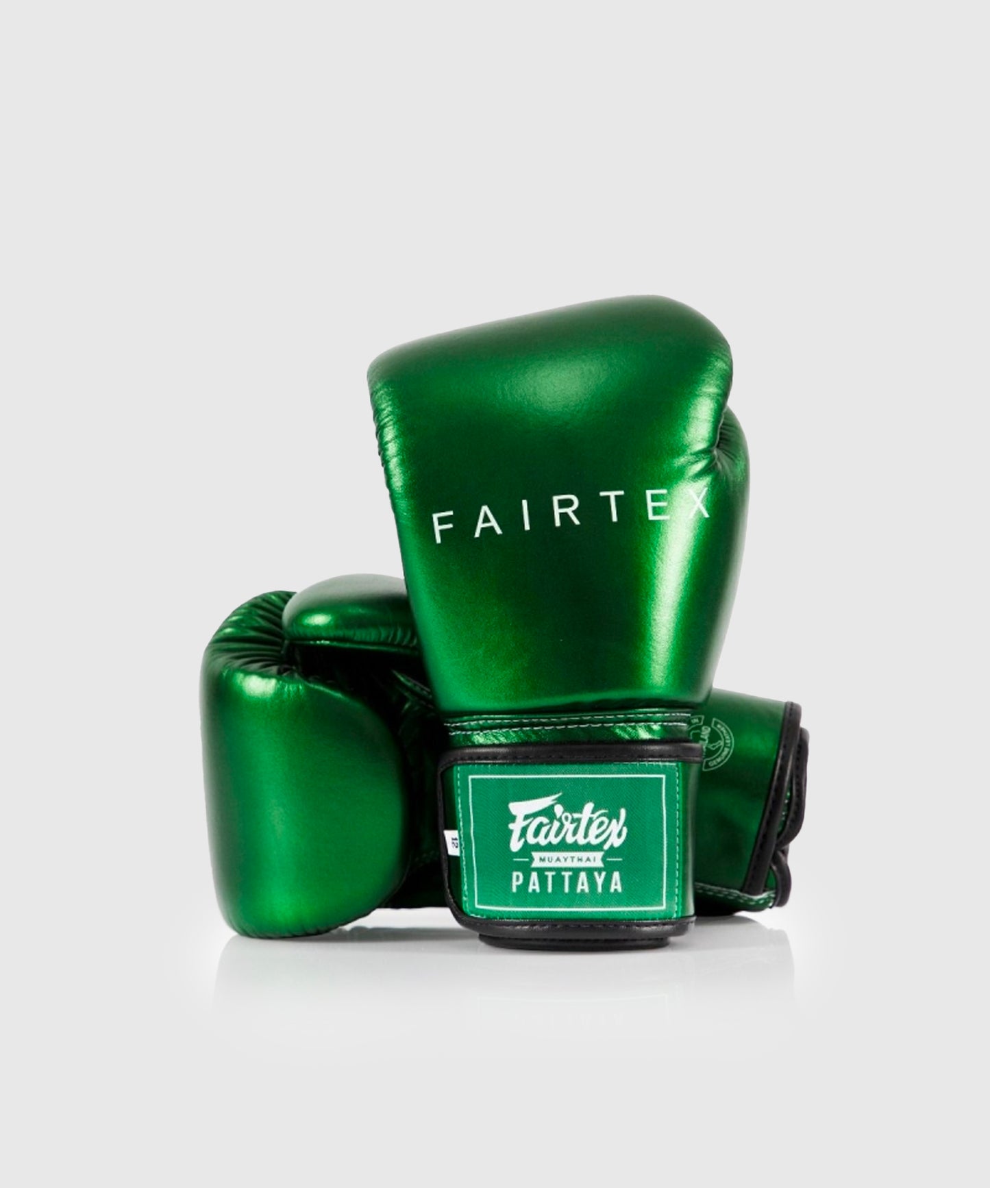 Fairtex Metallic Boxhandschuhe - Grün