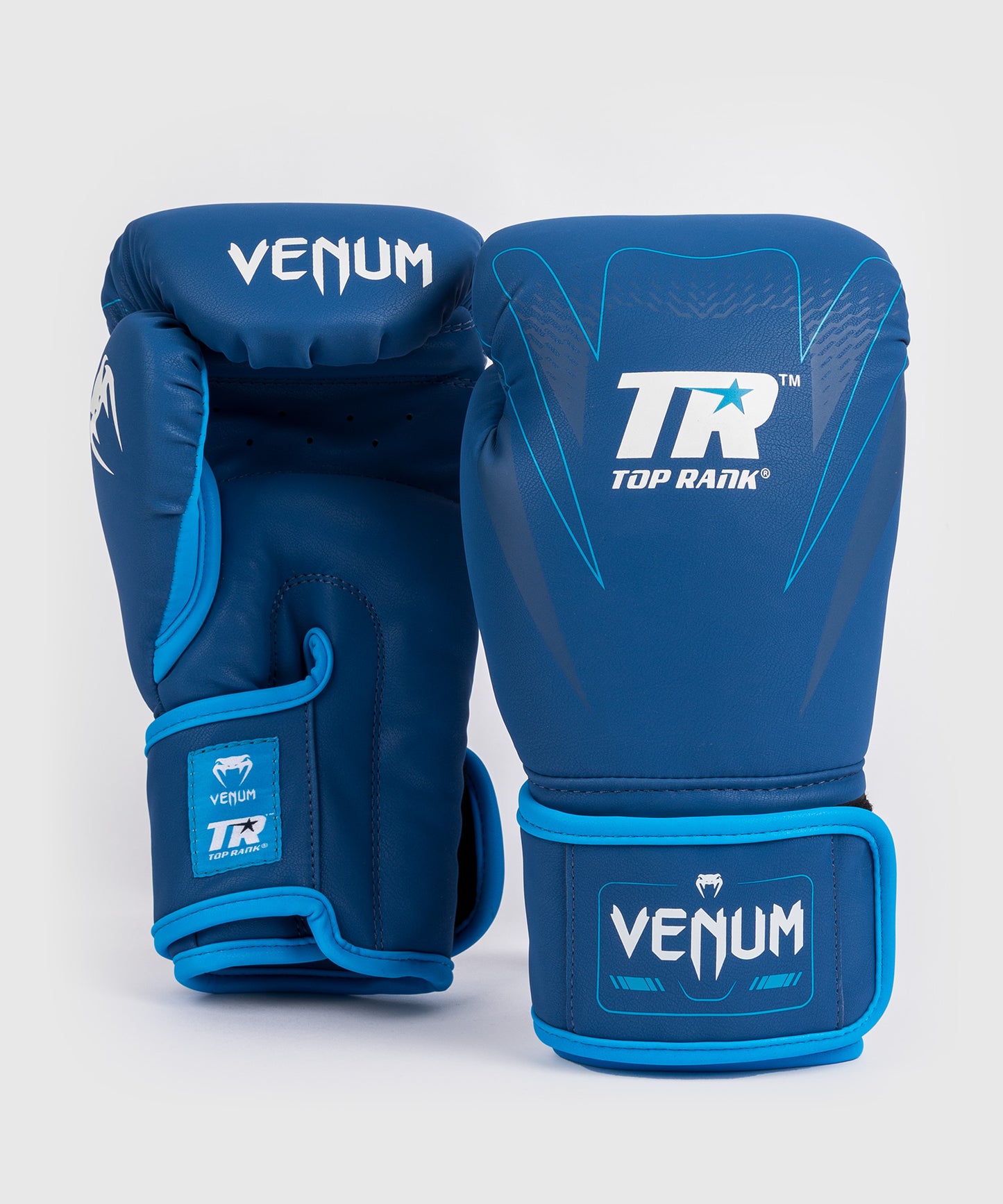 Venum x Top Rank Guantes de Boxeo Original Impact - Azul Marino