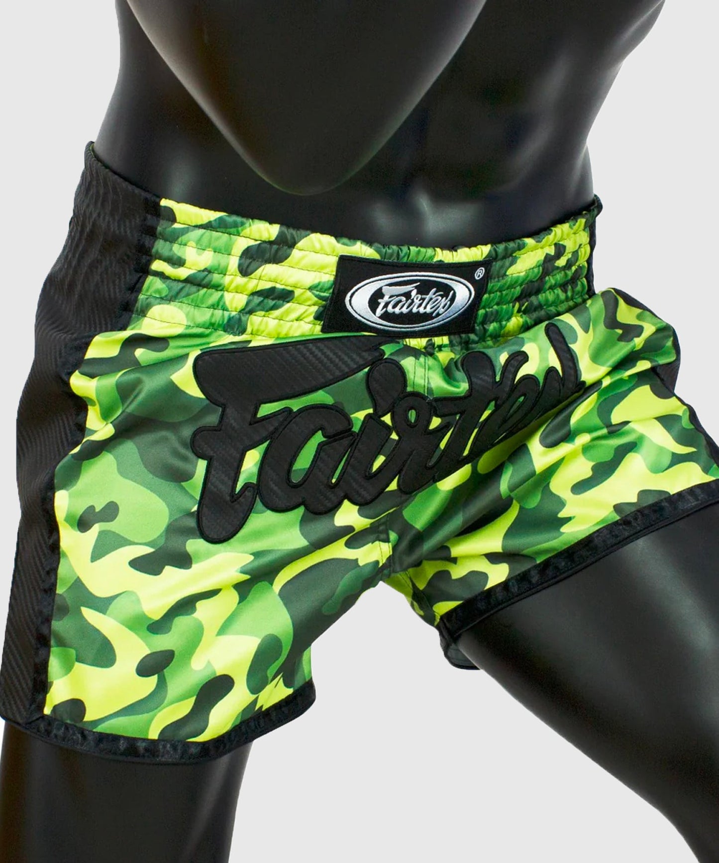 Fairtex Pantaloncini da Muay Thai - Verde/Camo