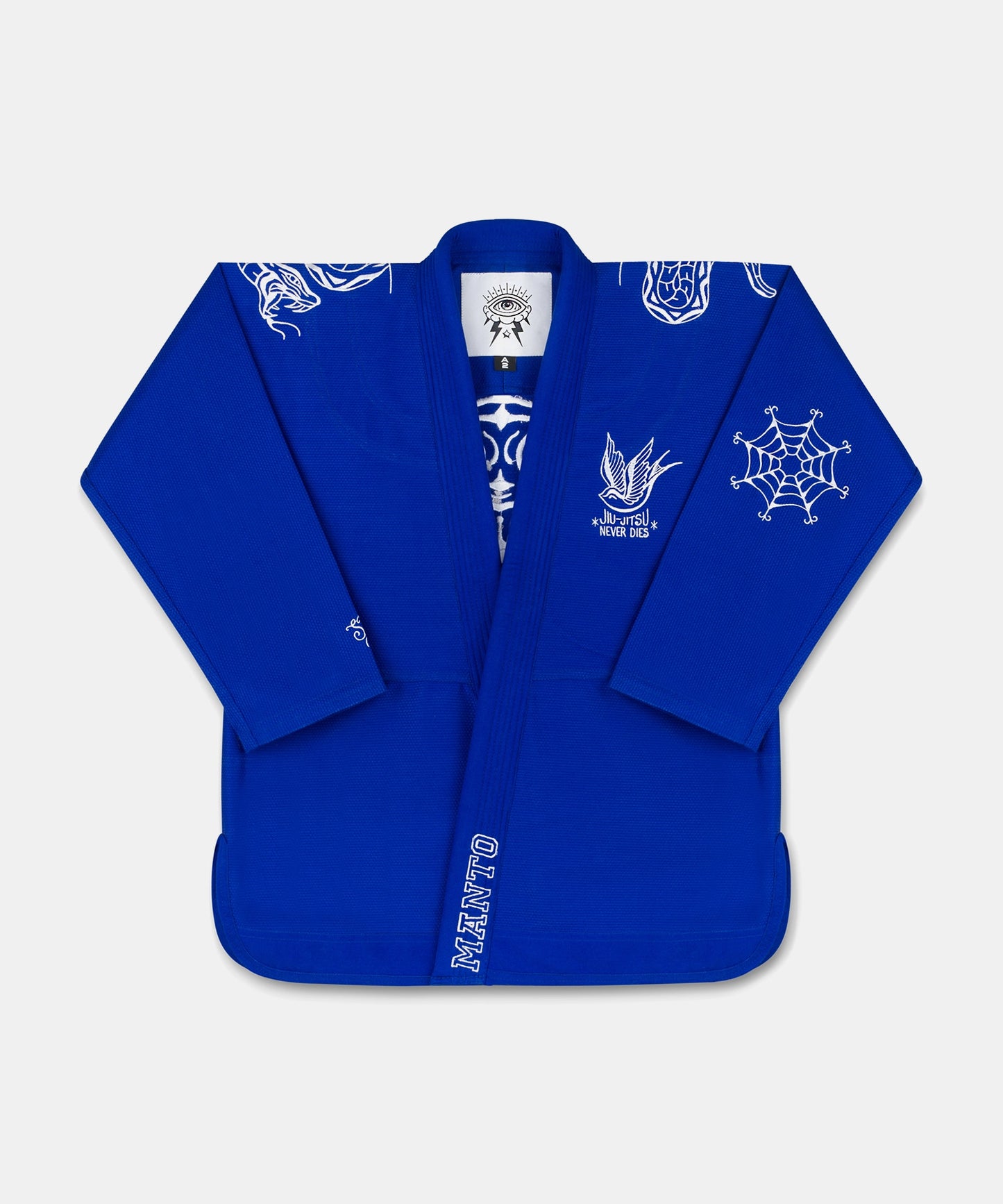 Manto Miko Kimono JJB - Blu