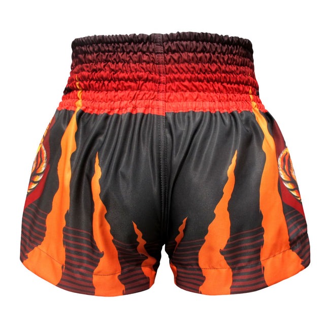 Tuff Tiger Muay Thai Shorts - Schwarz