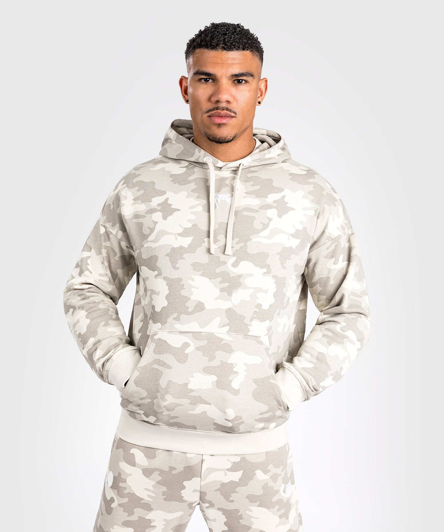Sweat À Capuche pour Hommes Venum Vortex XL - Camouflage Sable