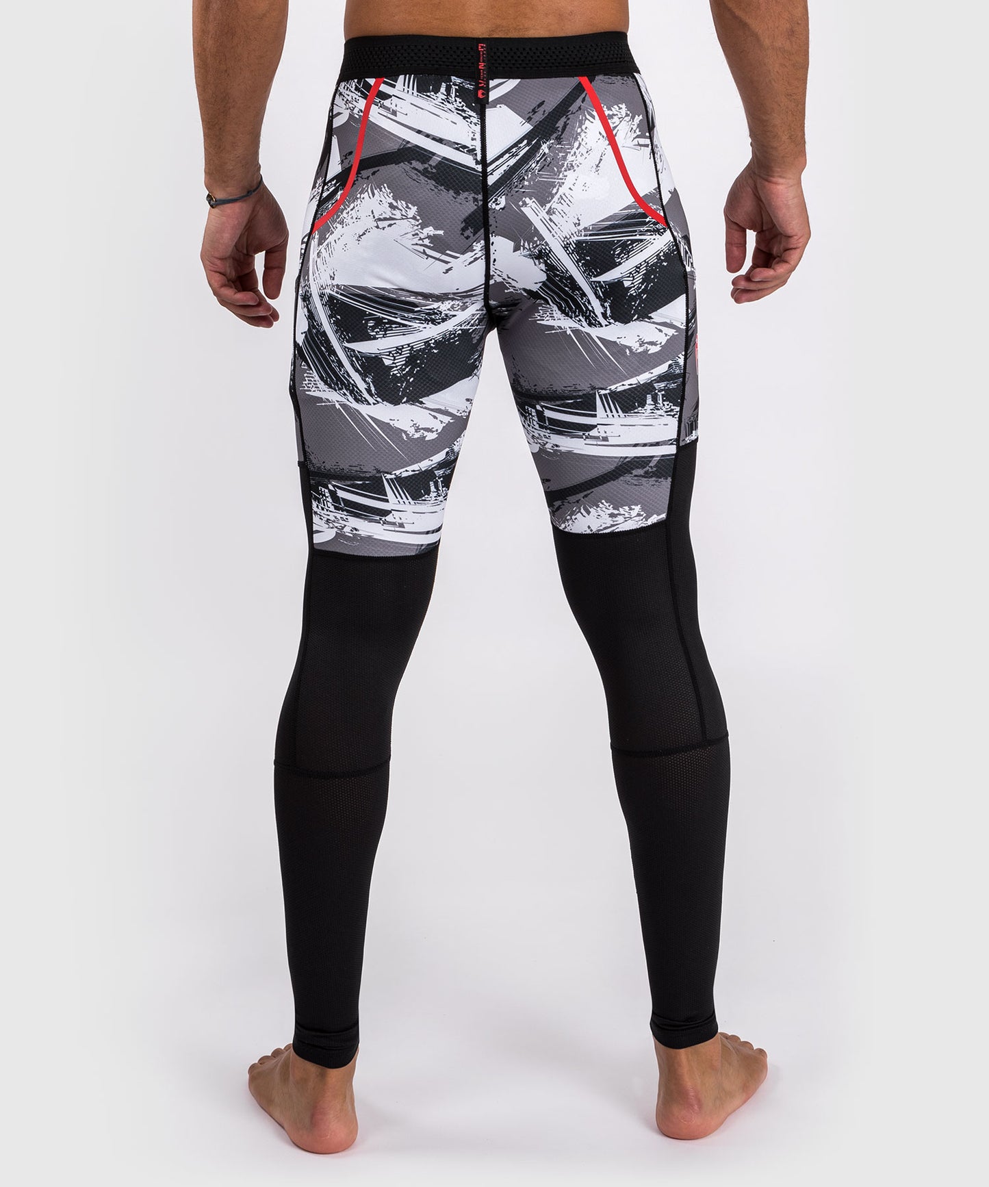 Pantalon de compression Venum Electron 3.0 - Gris/Rouge
