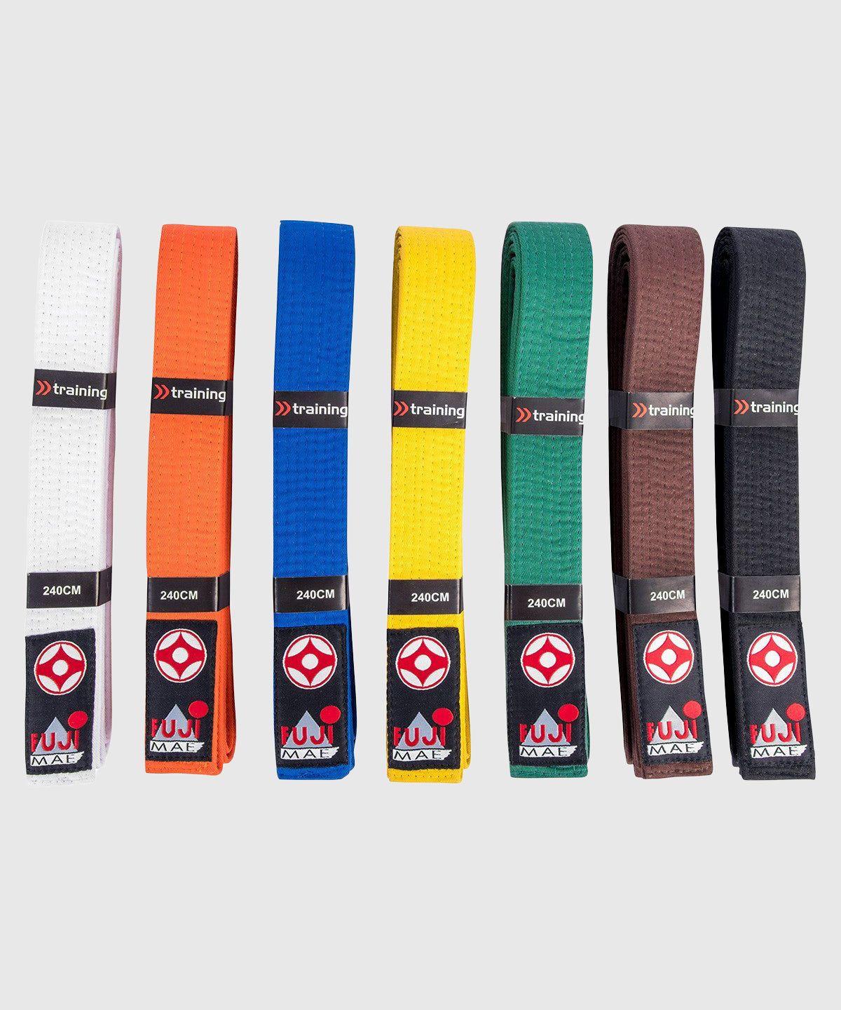 Fujimae Kyokushin-Gürtel - Schwarz