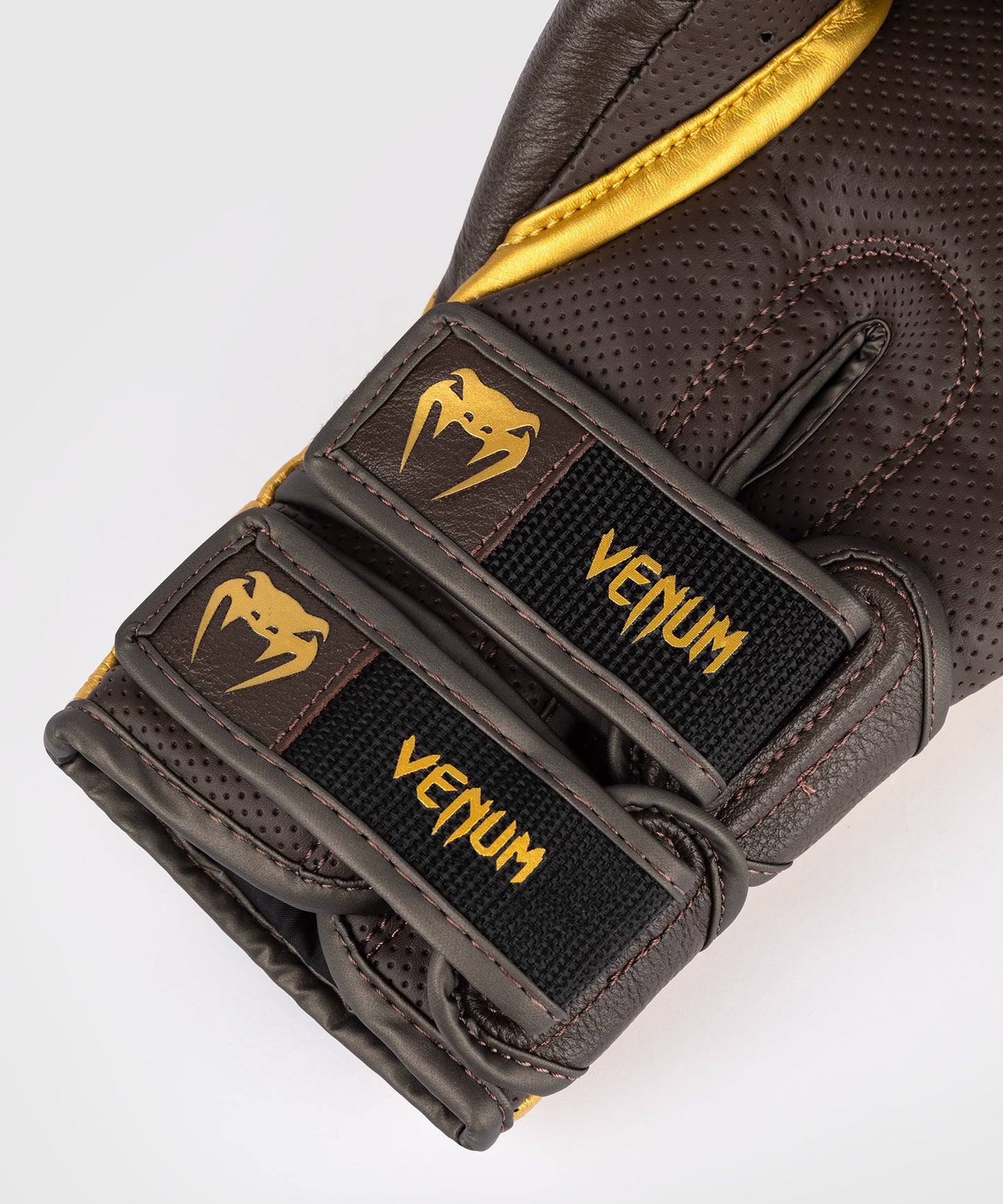 Gants de Boxe Venum Reverso - Chocolat/Or