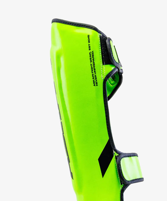 Protège-Tibias Askari Blaze - Vert Fluo