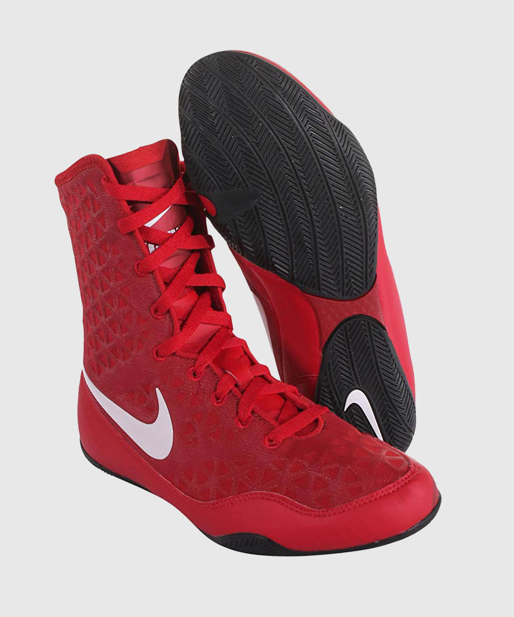 Nike Ko Scarpe da Boxe - Rosso/Bianco