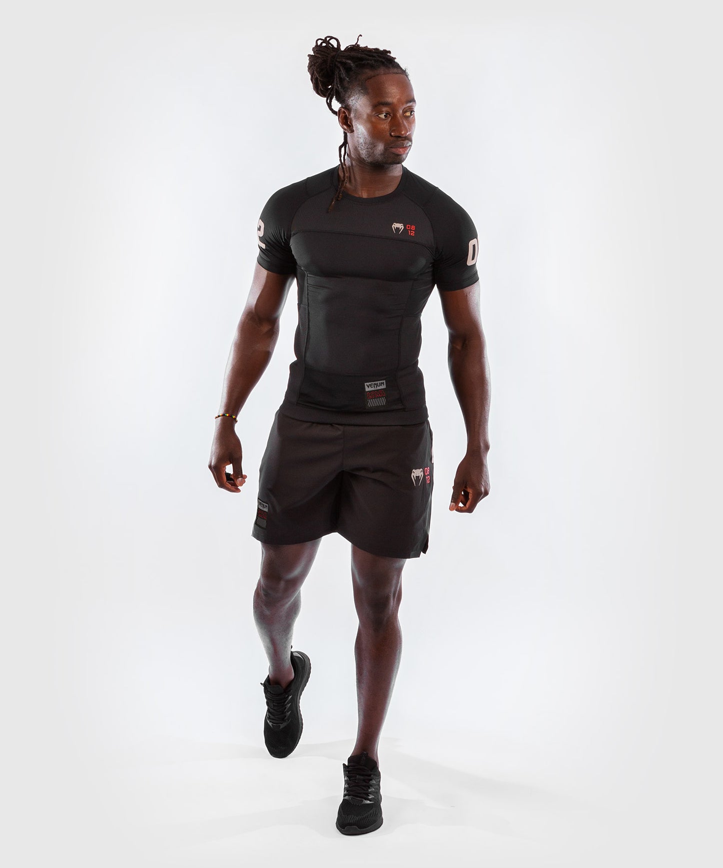 Rashguard Manches Courtes Venum Loma 08-12 – Noir